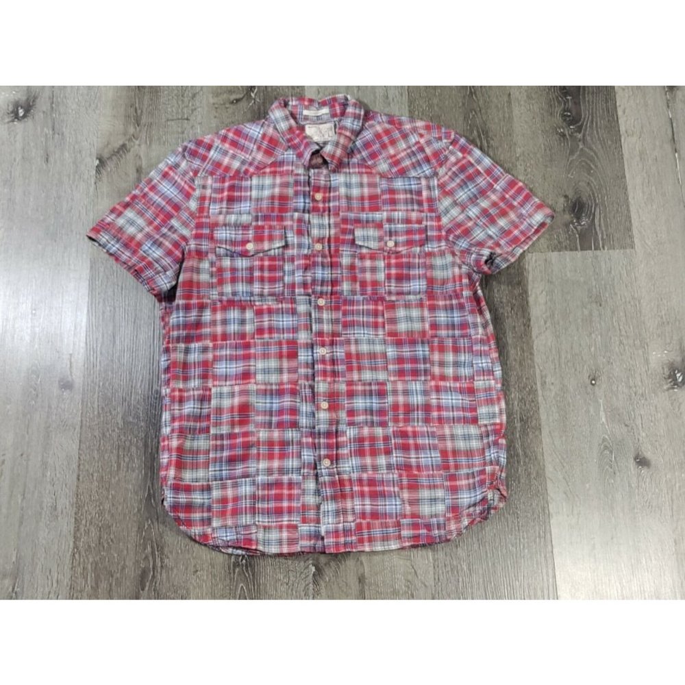 Lucky Brand Mens Button Up Shirt Large